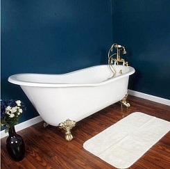 Magliezza Чугунная ванна Gracia 170x76 (ножки золото) – фотография-4